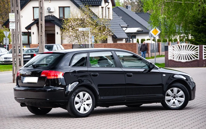 Audi A3 cena 21900 przebieg: 230000, rok produkcji 2007 z Goniądz małe 562